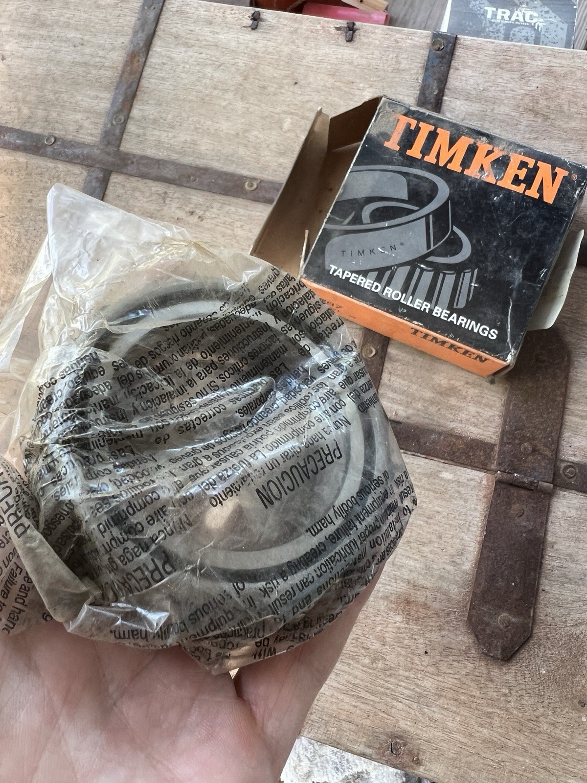 TIMKEN 387A Tapered Roller Bearing 2 1/4″ Bore New