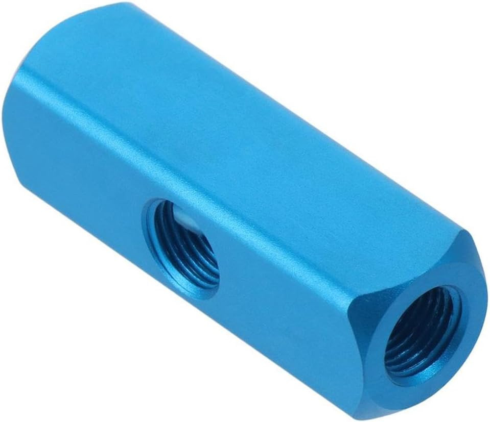 Air Hose Inline Manifold, 1/4″ Block Splitter, 2 Way 5 Port Pneumatic Air Compre