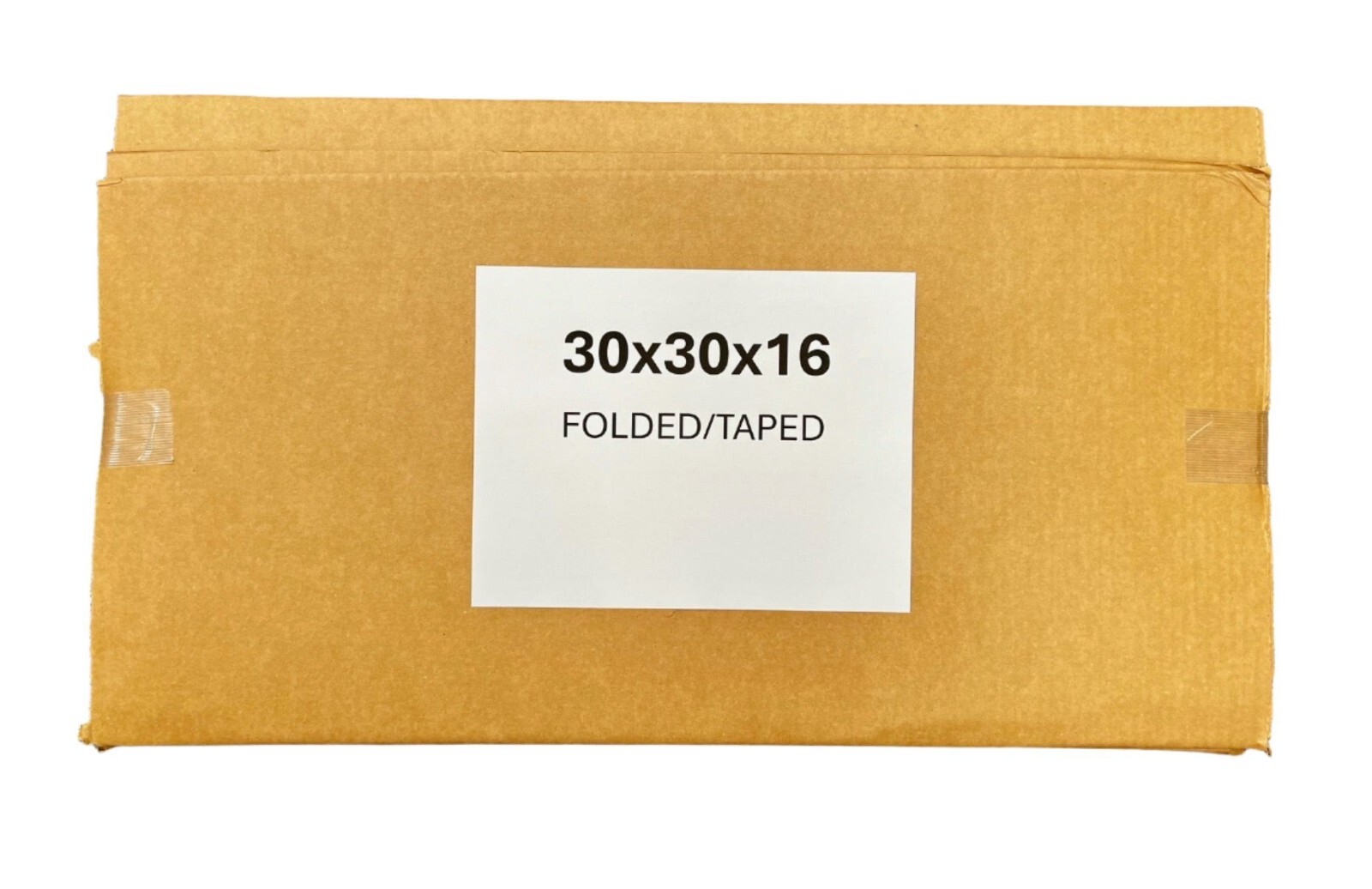 30″ x 30″ x 16″ Cardboard Corrugated Box – SINGLE BOX