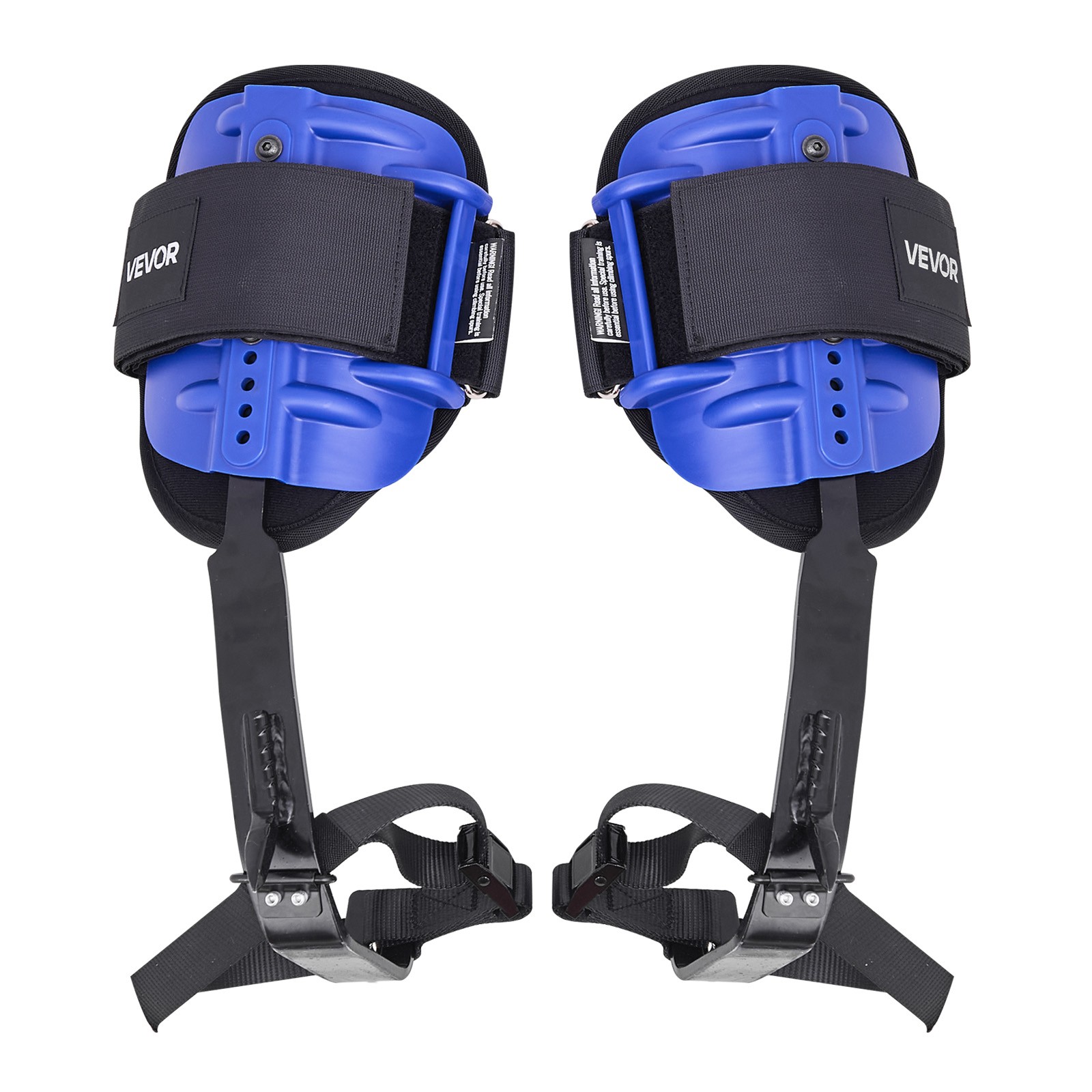 VEVOR Tree Climbing Spikes Set Adjustable Height Climbing Spurs Gear Rope Belt
