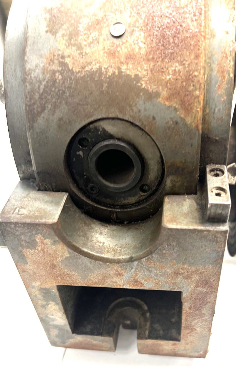 VERTEX DIVIDING HEAD 4-JAW MANUAL LATHE CHUCK 6.250″ DIAMETER