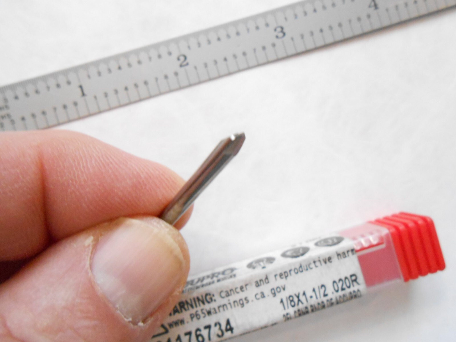 NEW ACCUPRO USA .020″ RADIUS X 1-1/2″ L 2FL D.E. CARBIDE CORNER ROUNDING ENDMILL