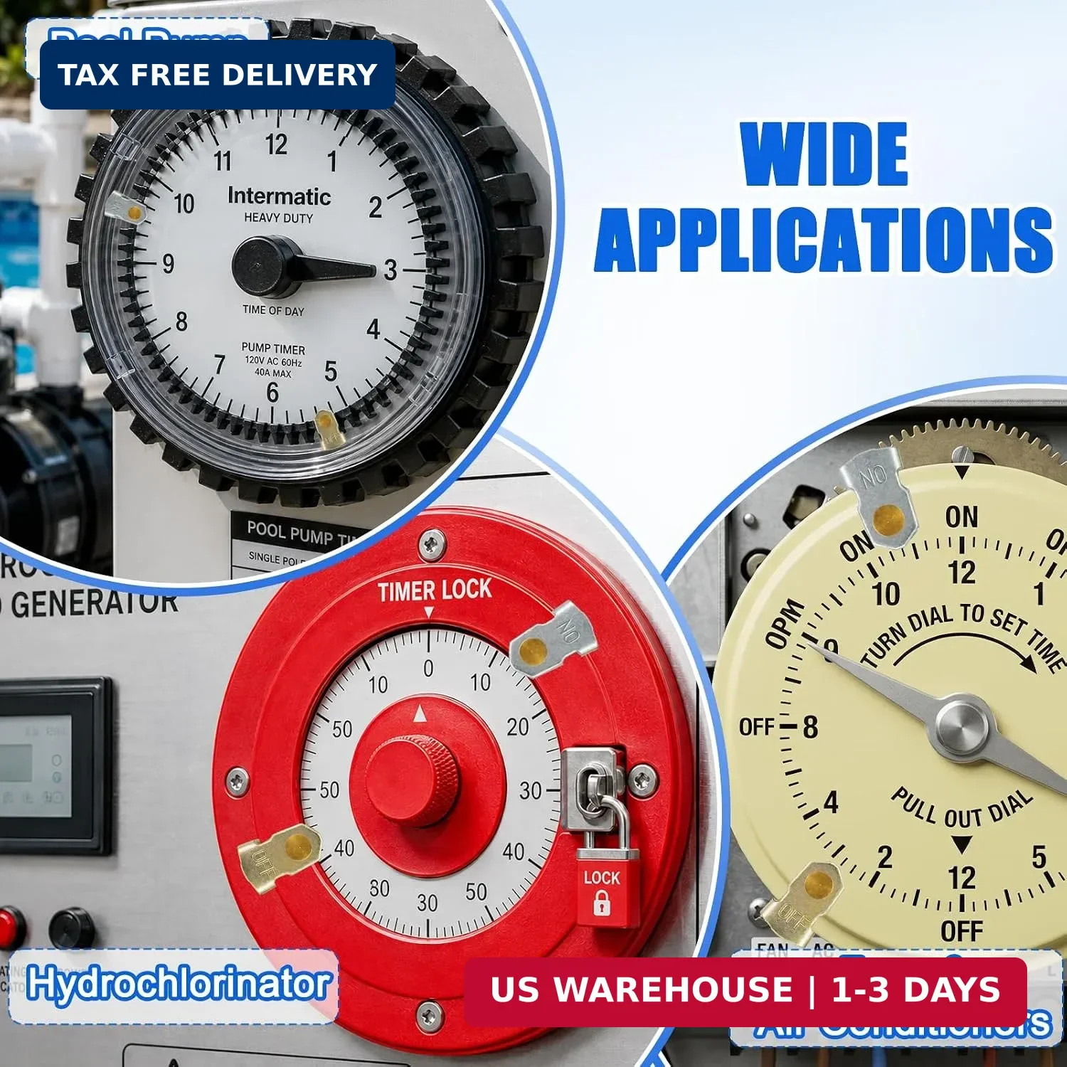 10 Pcs Time Switch Trippers Replacement Kit, Compatible with 156T1978A and Inter