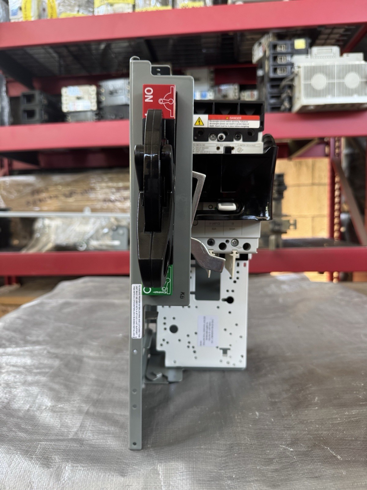 Allen Bradley 2193FZ-AKB-35TGMZ 125AF/50AT 480V MCC Feeder Bucket
