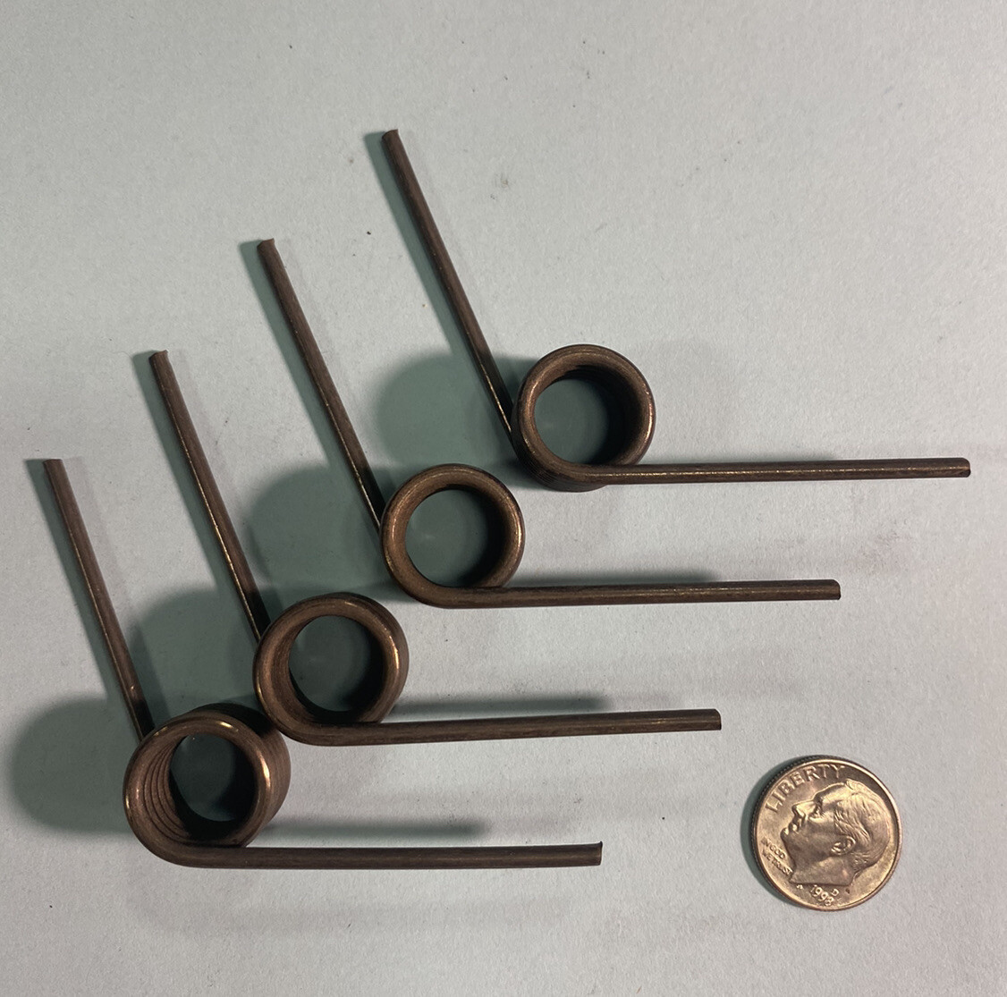 .097” Wire Torsion Spring Lot Of 4