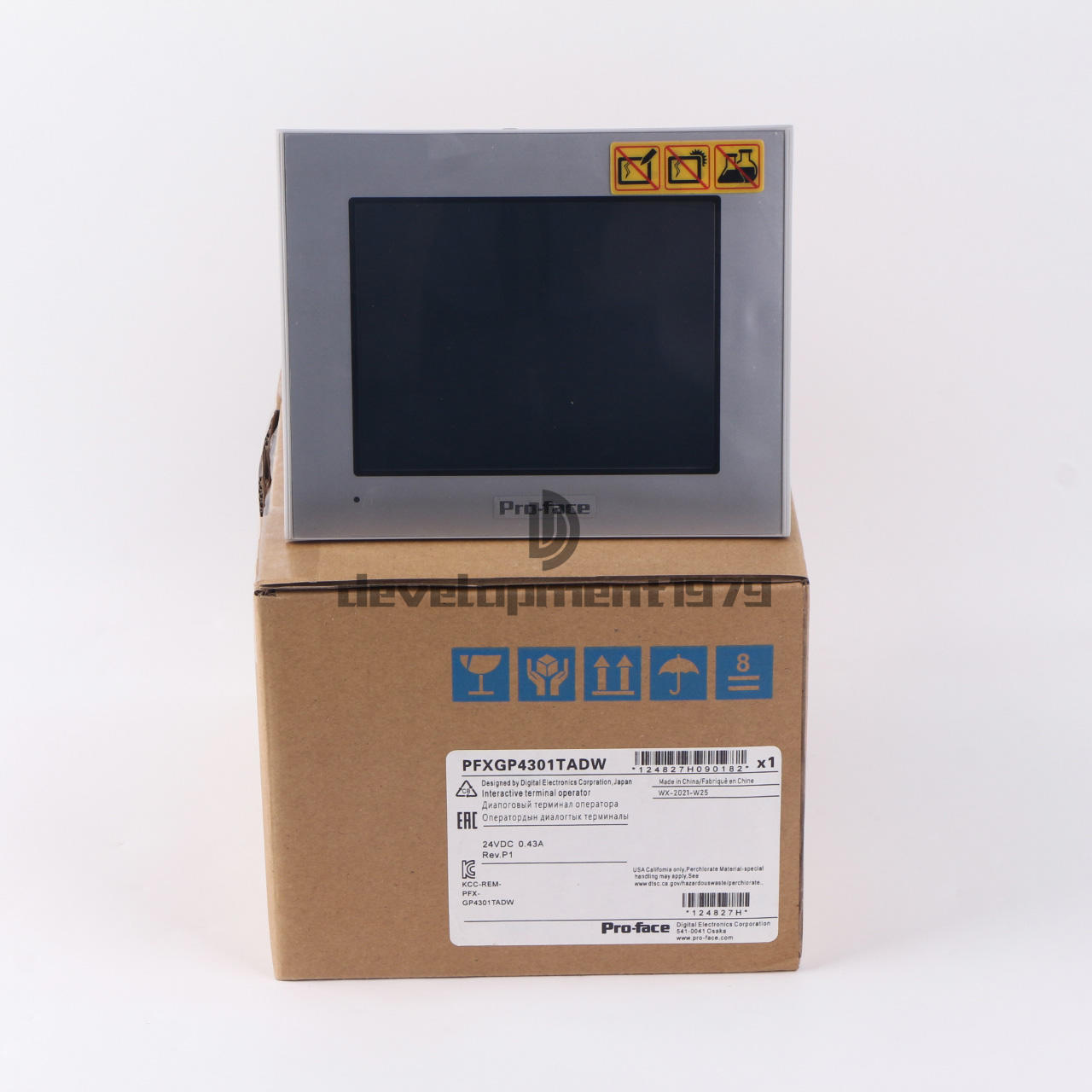 New 1PC Pro-face HMI GP-4301TW PFXGP4301TADW Touch screen