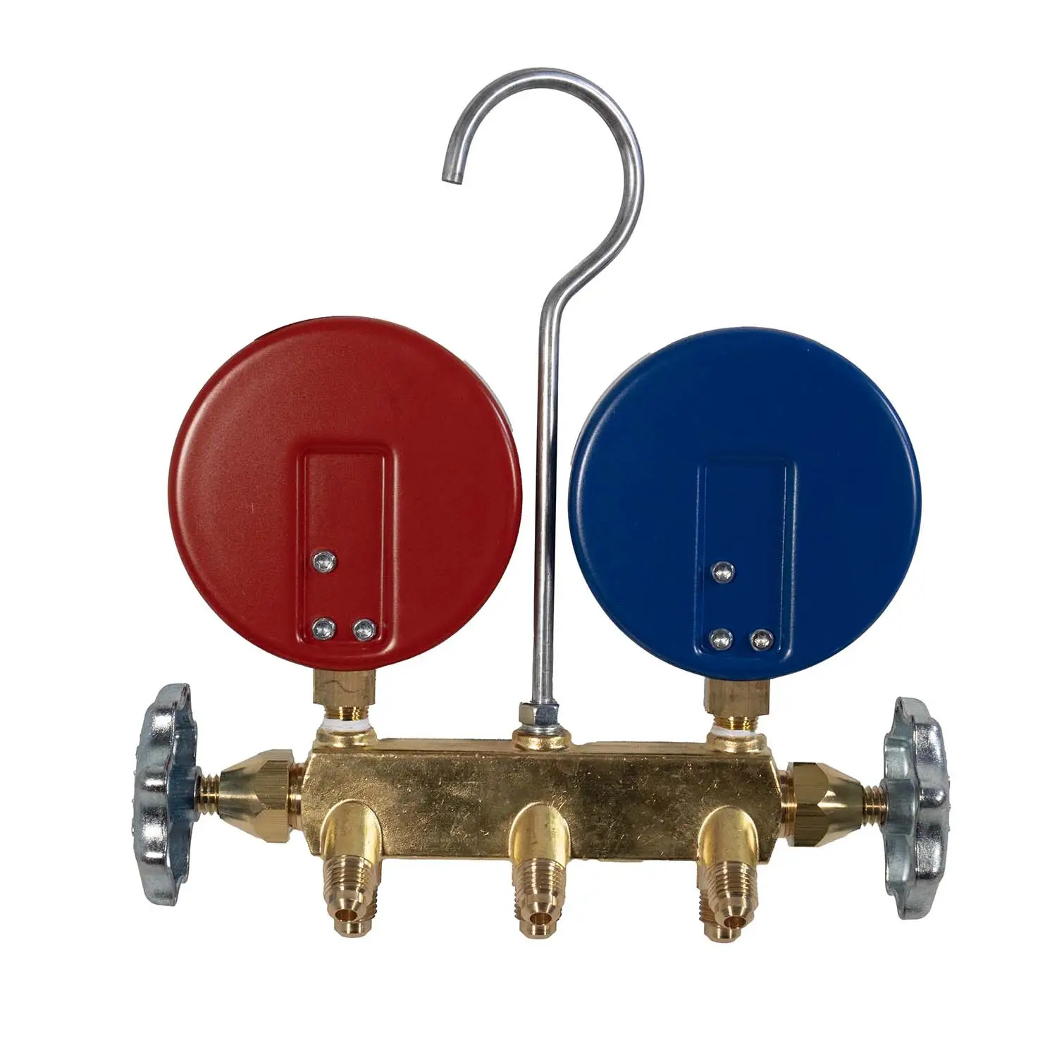Yellow Jacket 42036 2-Valve Series 41 A2L Manifold, 3-1/8″ Gauges