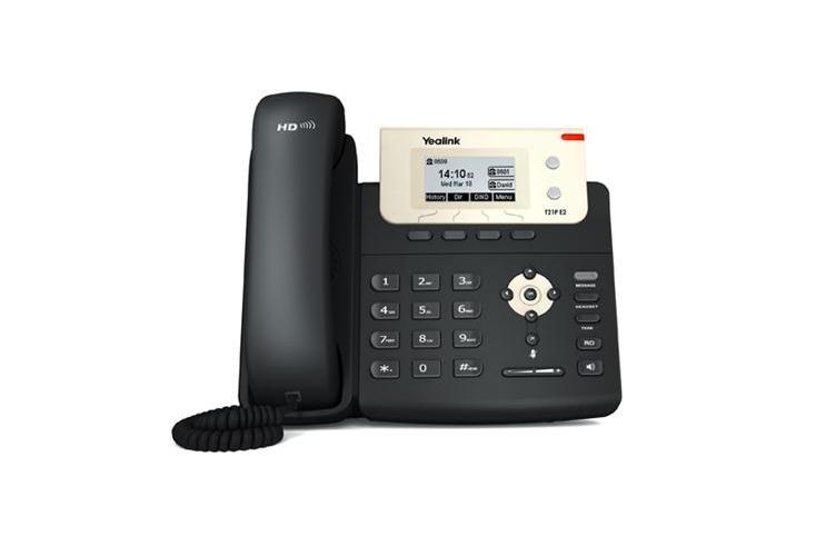 Lot of (5) Fully Refurbished Yealink SIP-T21P-E2 Entry Level IP Phone