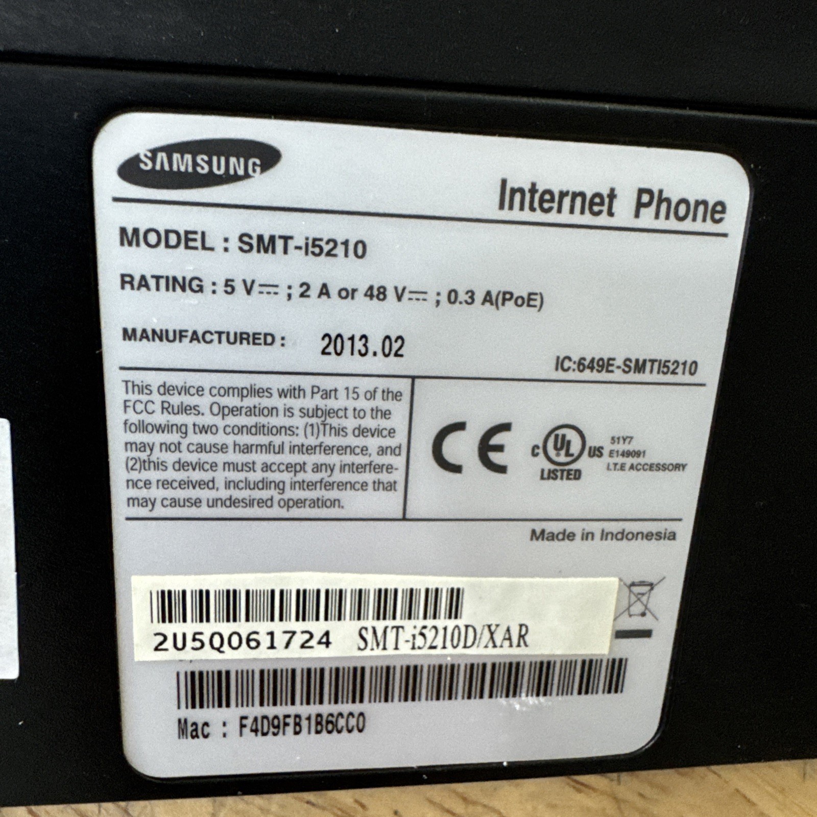Samsung SMT-i5210 14-Button OfficeServ IP Phone Internet Phone Grade A Stock