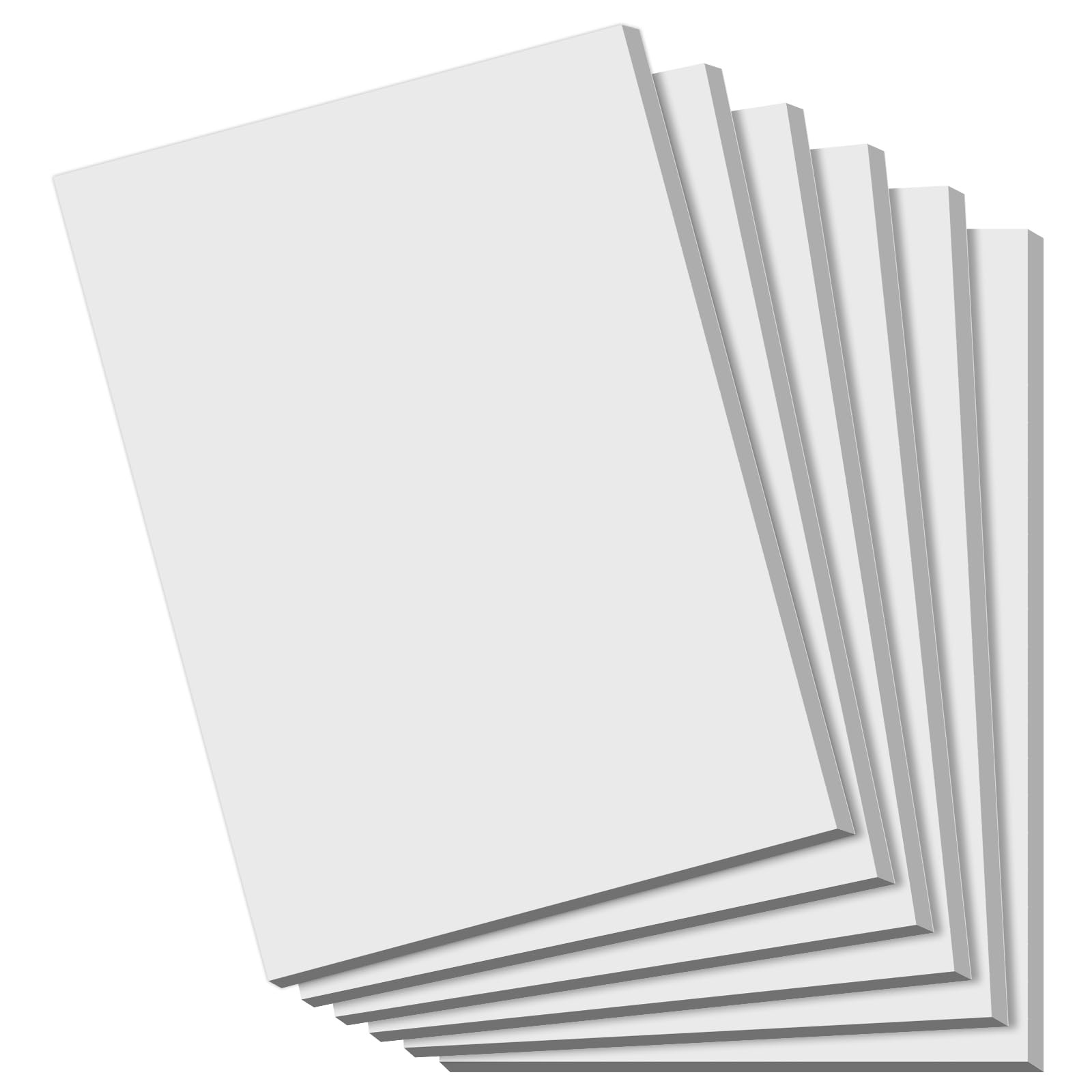 Notepads 4×6 – Blank Memo Pads – 50 Sheets per Notepad – Set of 6, Small Writ…