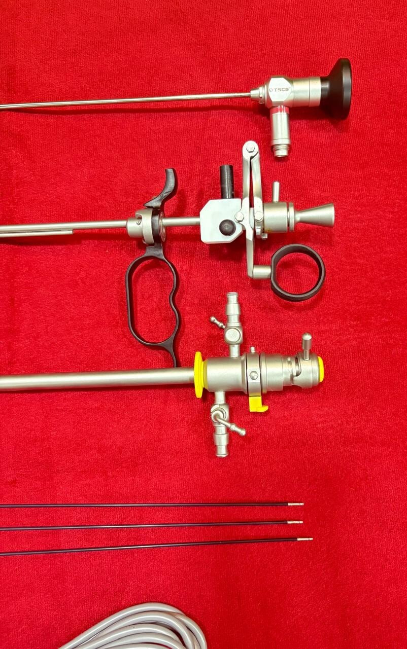 TURP Bipolar Resectoscope Set Large, 24 Fr. With Optics 4mm Best Quality Reusabl