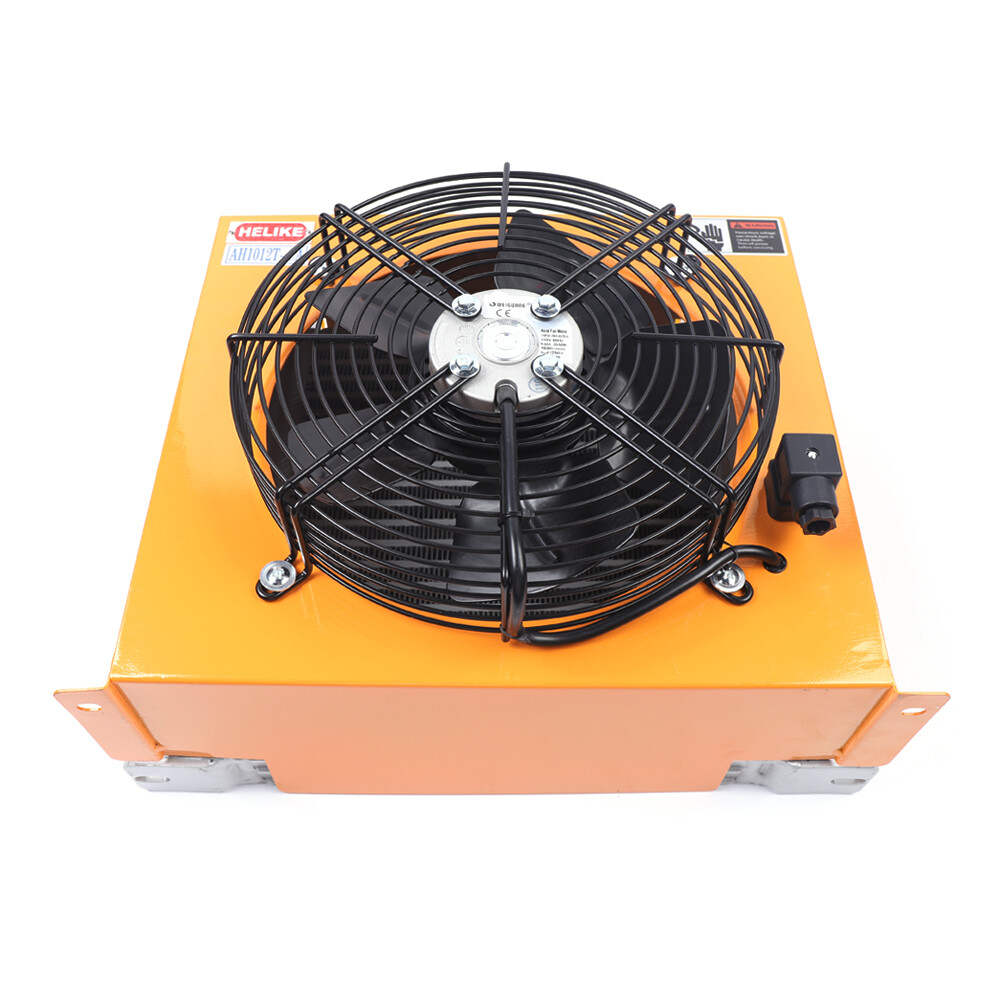 60W AH1012T-CA High-quality Fan Hydraulic Oil Cooler 100L/min + Precise Welding