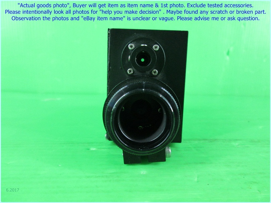 Machine vision Lens 16.79mm. C-Mount as photo, sn:xxx, Unknow brand.