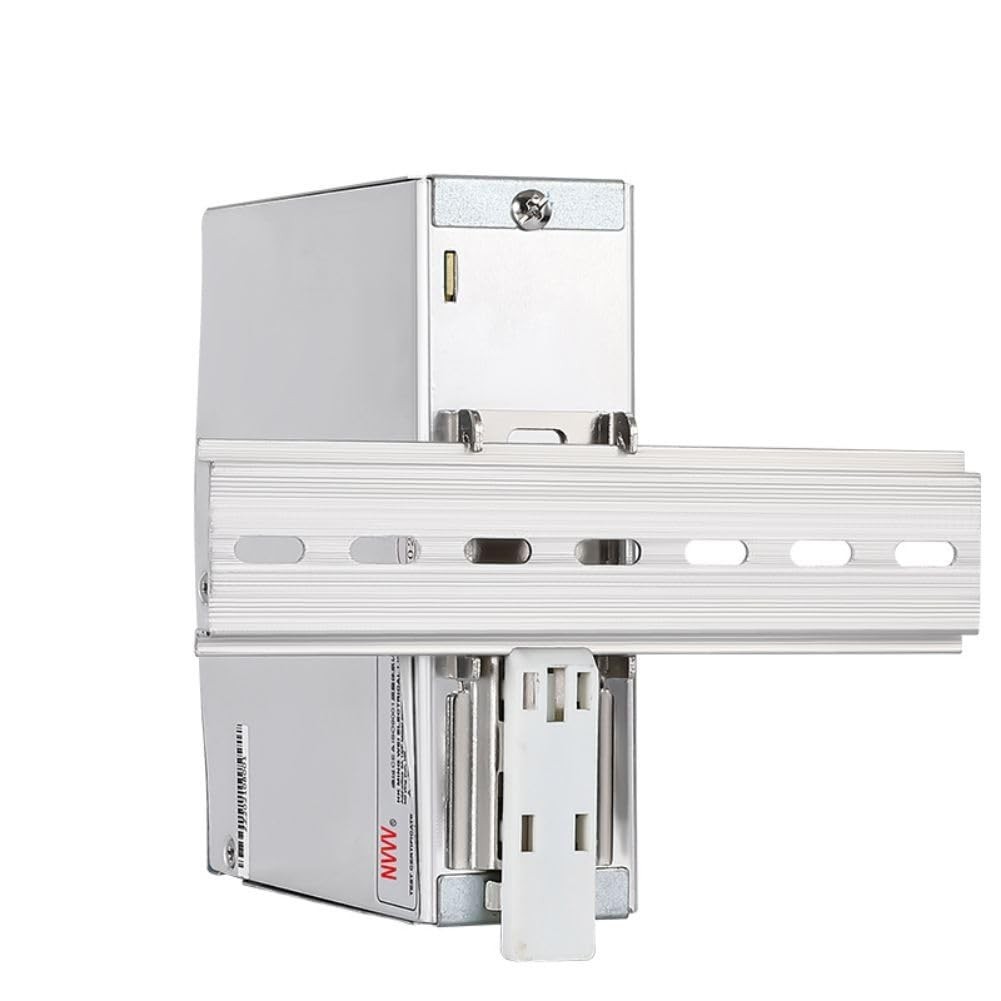 NVVV EDR-120-24 120W 24VDC 5Amp Industrial DIN Rail Power 24V 120W, Silver