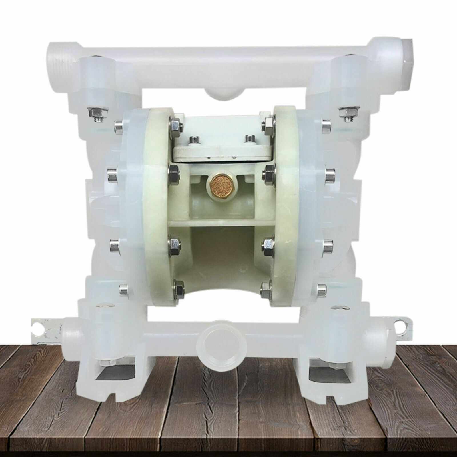 Air-Operated Double Diaphragm Pump Air Poly Pump Chemical Polypropylene