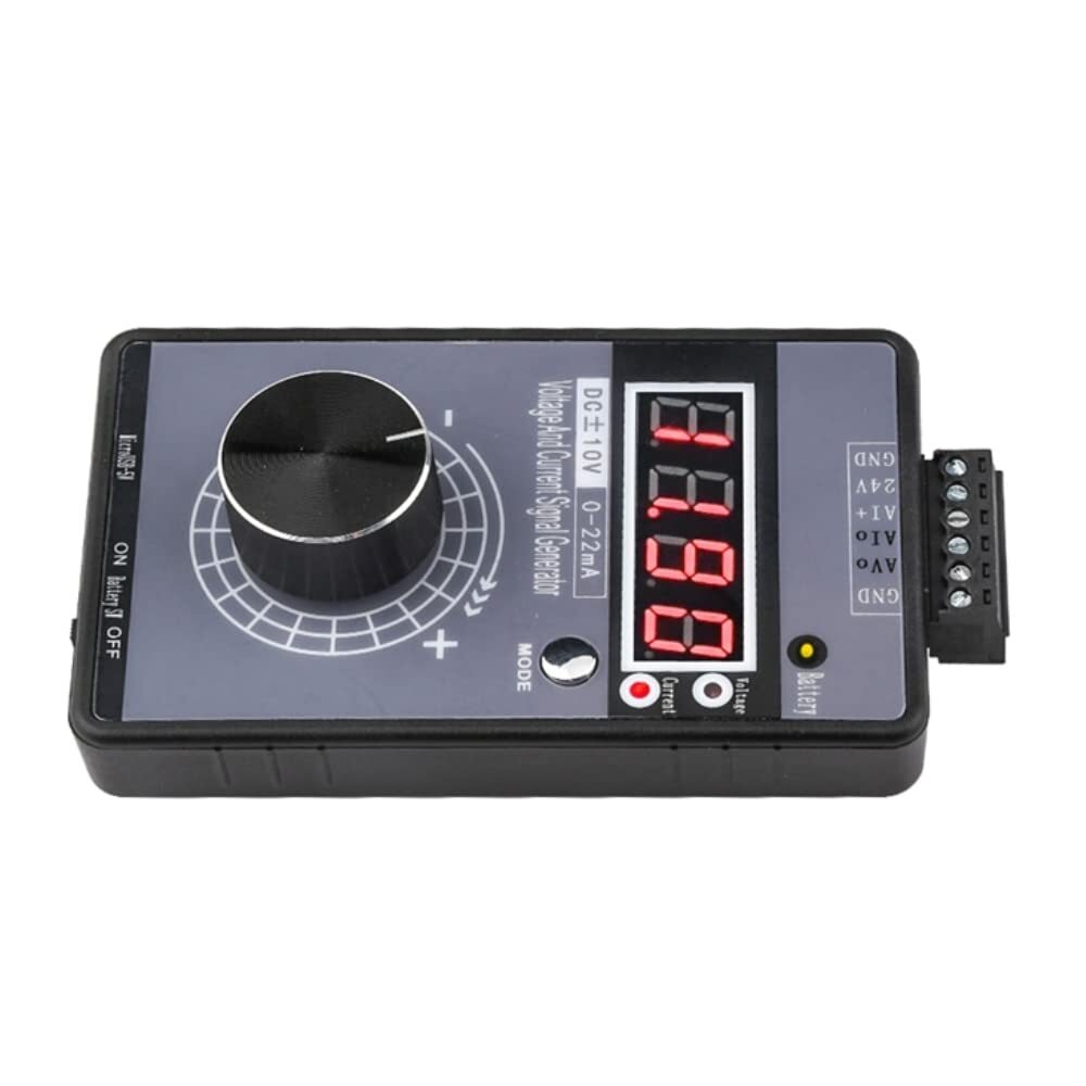 Adjustable 4-20mA Signal Generator Current Voltage Analog Simulator 0-10V/0-2…