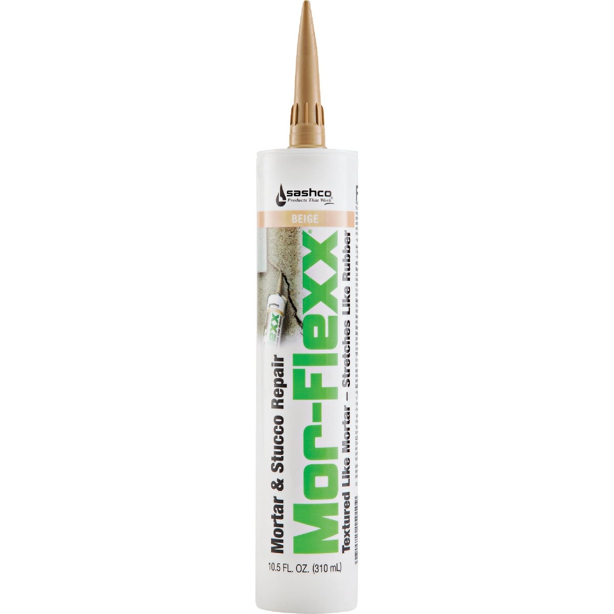 Sashco Mor-Flexx Concrete Beige Cartridge Mortar Sealant 15010 Sashco Mor-Flexx