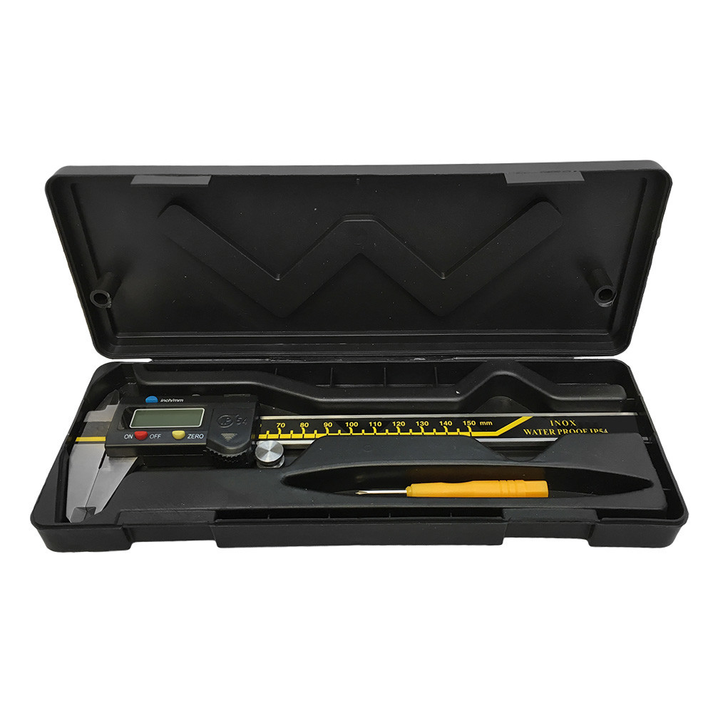 6”/150MM IP54 Electronic Digital Caliper INOX Splash Proof Stainless Steel