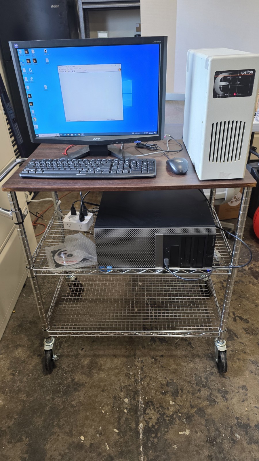 Bioanalytical Systems Epsilon E2 Electrochemical Detector w/ Computer & Monitor