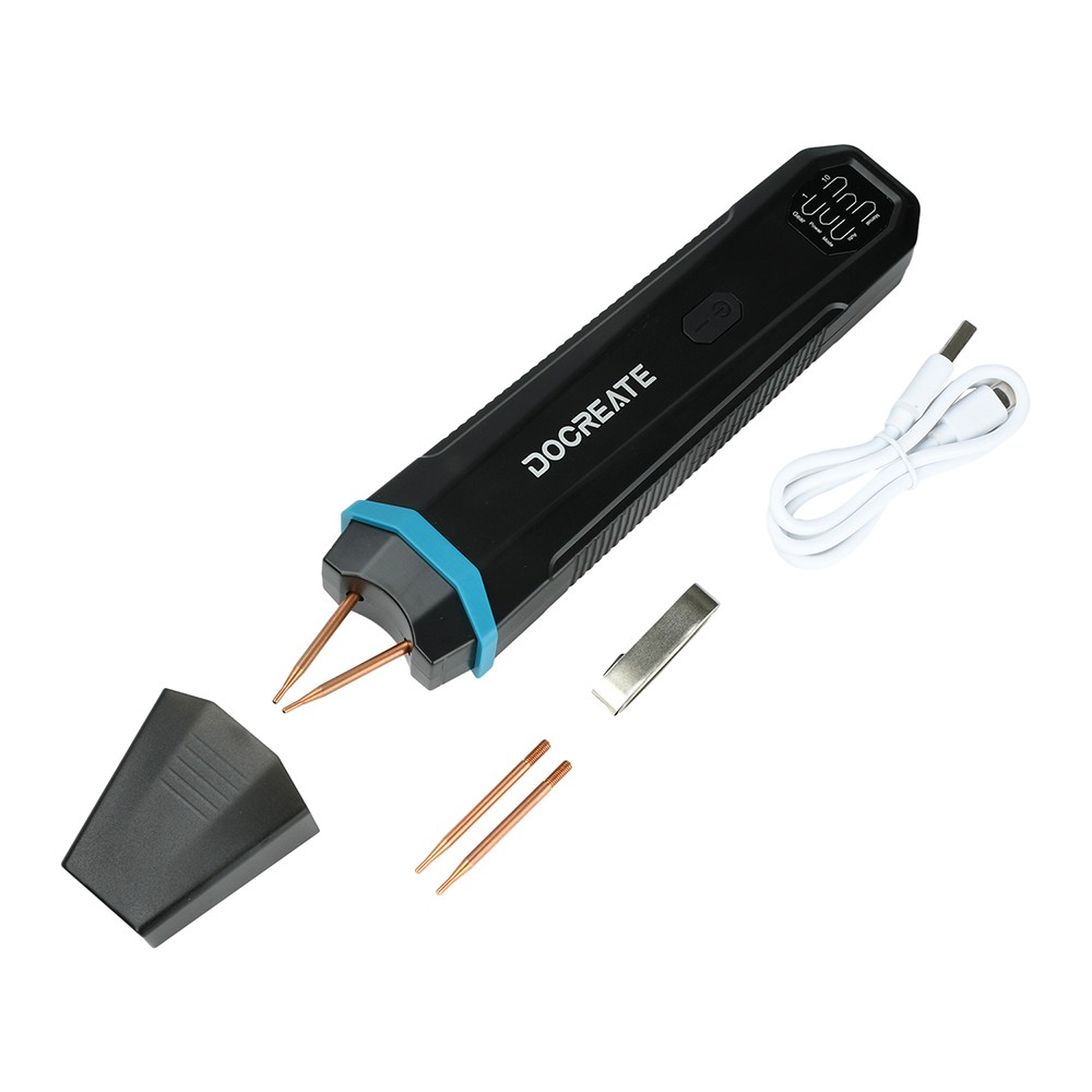 Handheld Spot Welding Machine 10-Gear Adjustable 0.1-0.2mm Plated Nickel Sheets