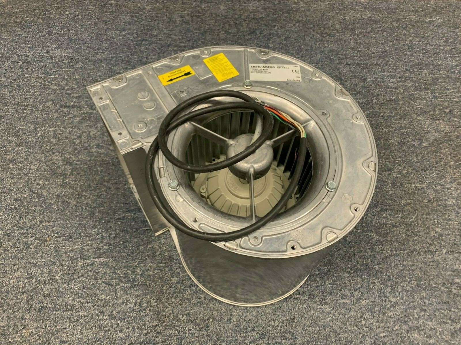 Squirrel Cage Centrifugal Fan Blower 115V 60HZ ebm-papst RD20S-4EW.4C.1L