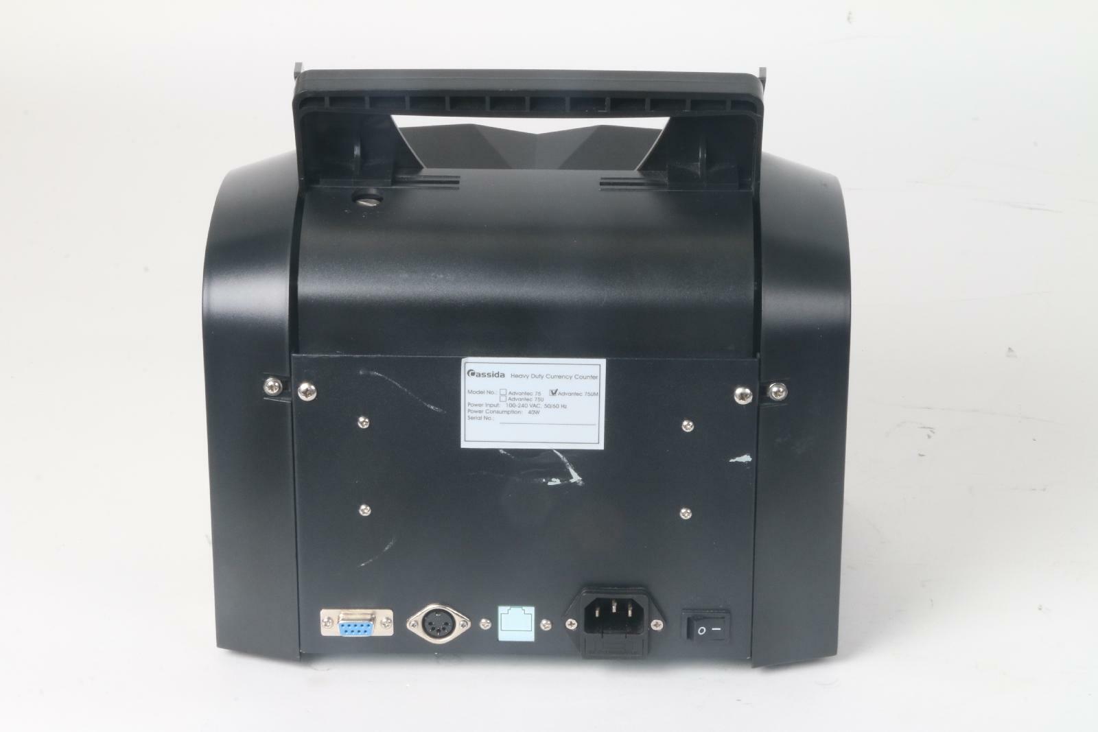 Cassida Advantec 75UM Heavy Duty Currency Counter