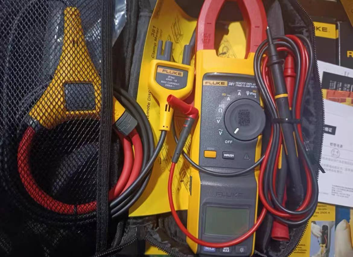 1 pc Fluke 381 Remote Display True-RMS AC-DC Clamp Meter with iFlex NEW-