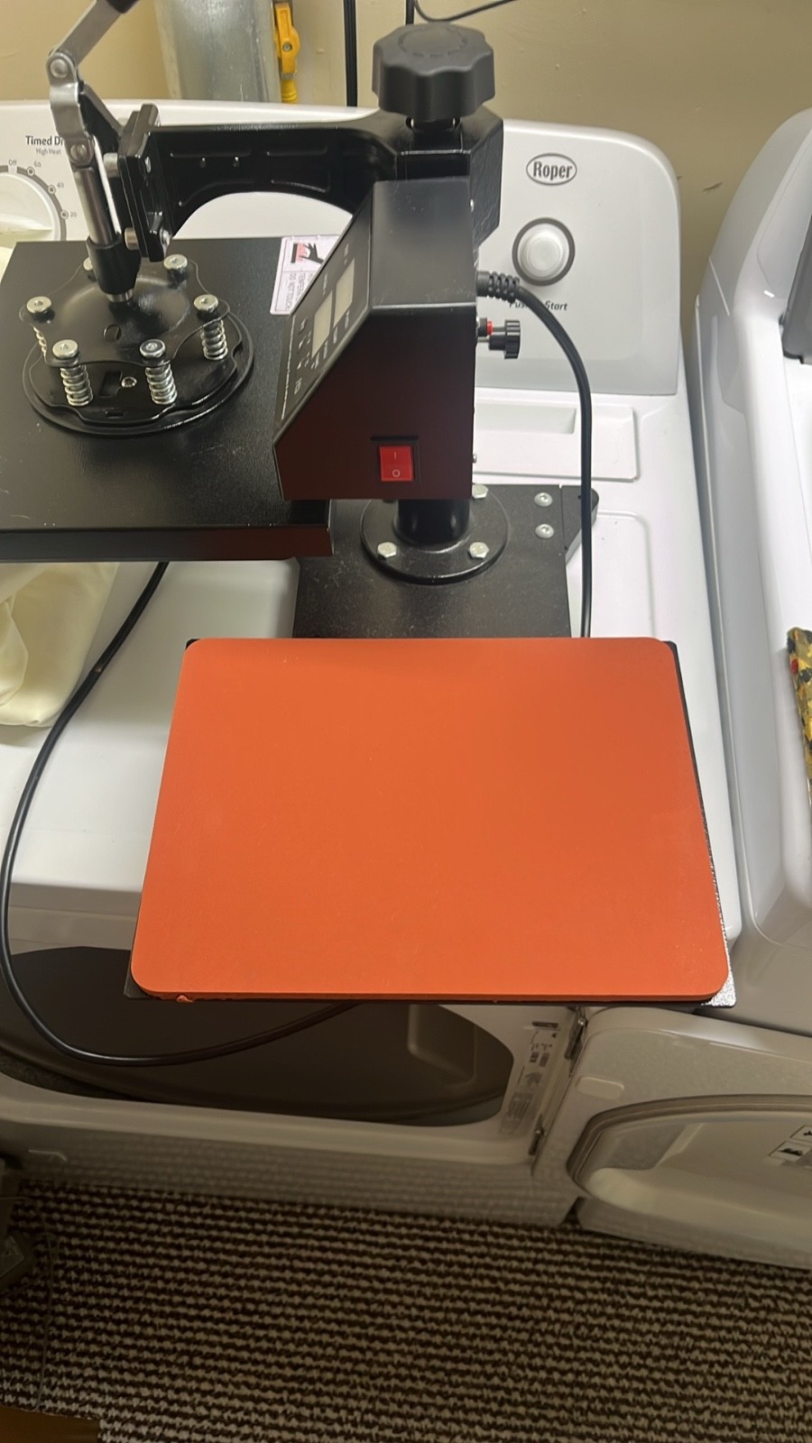 Carejoy 8-in-1 Digital Transfer Sublimation Heat Press Machine