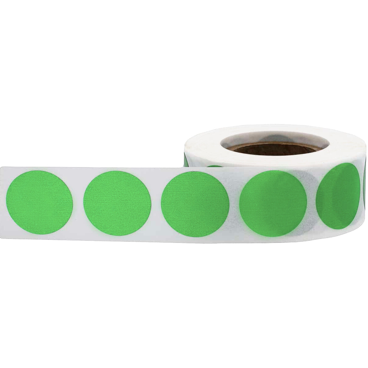 Circle Dot Stickers | 0.75″ Inch Round | 500 Pack | Pick One Color