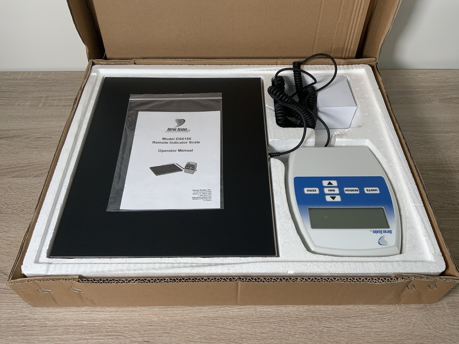 Doran Scales DS6150 Medical Remote Indicator Scale 500 X 0.2lb.