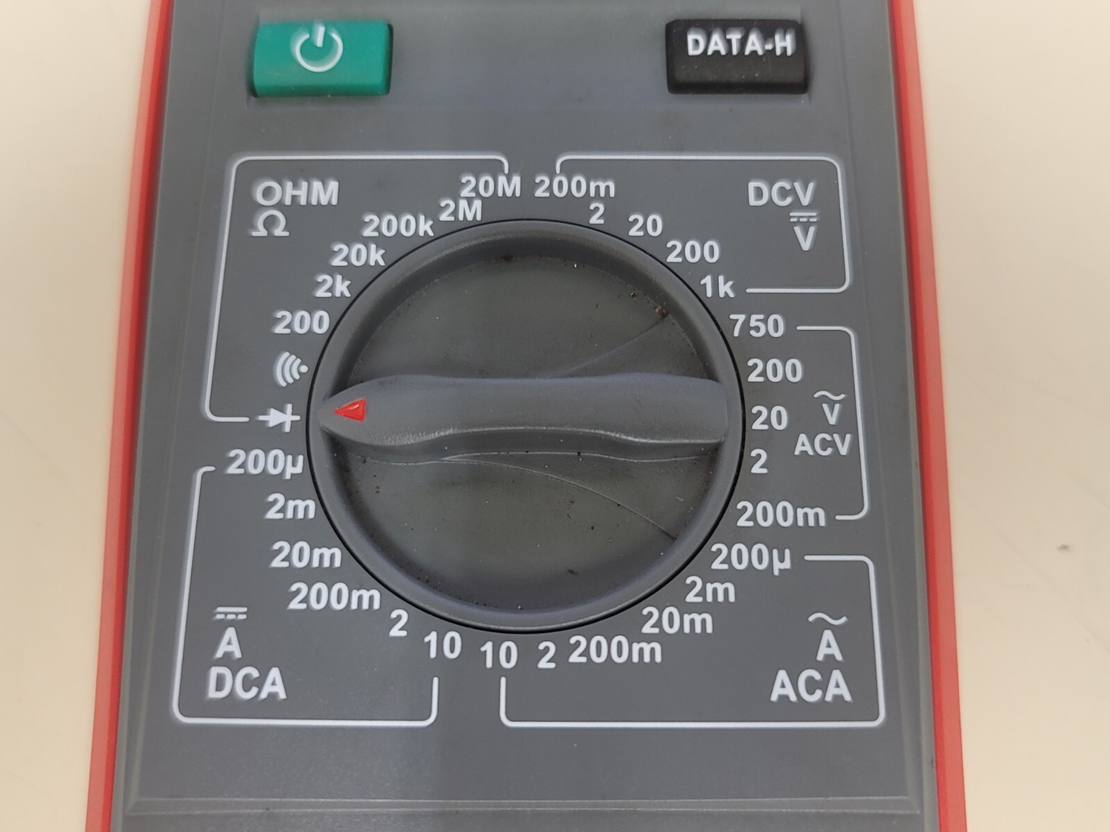 Snap-On EEDM503D Manual Ranging Digital Multimeter parts or repair T5