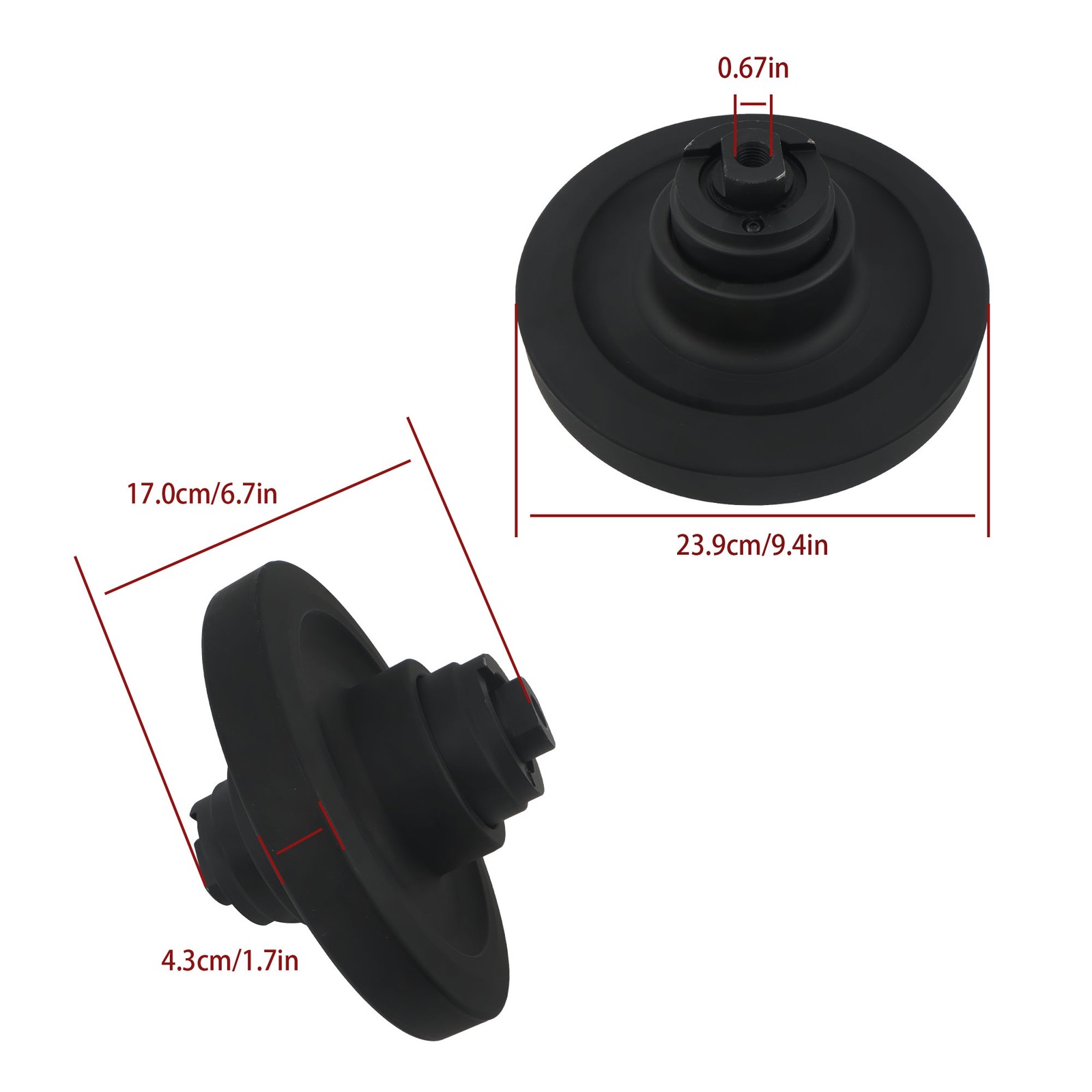 Track Idler Wheel for New Holland C175 C185 C190 Skid Steer 87480413 87535299