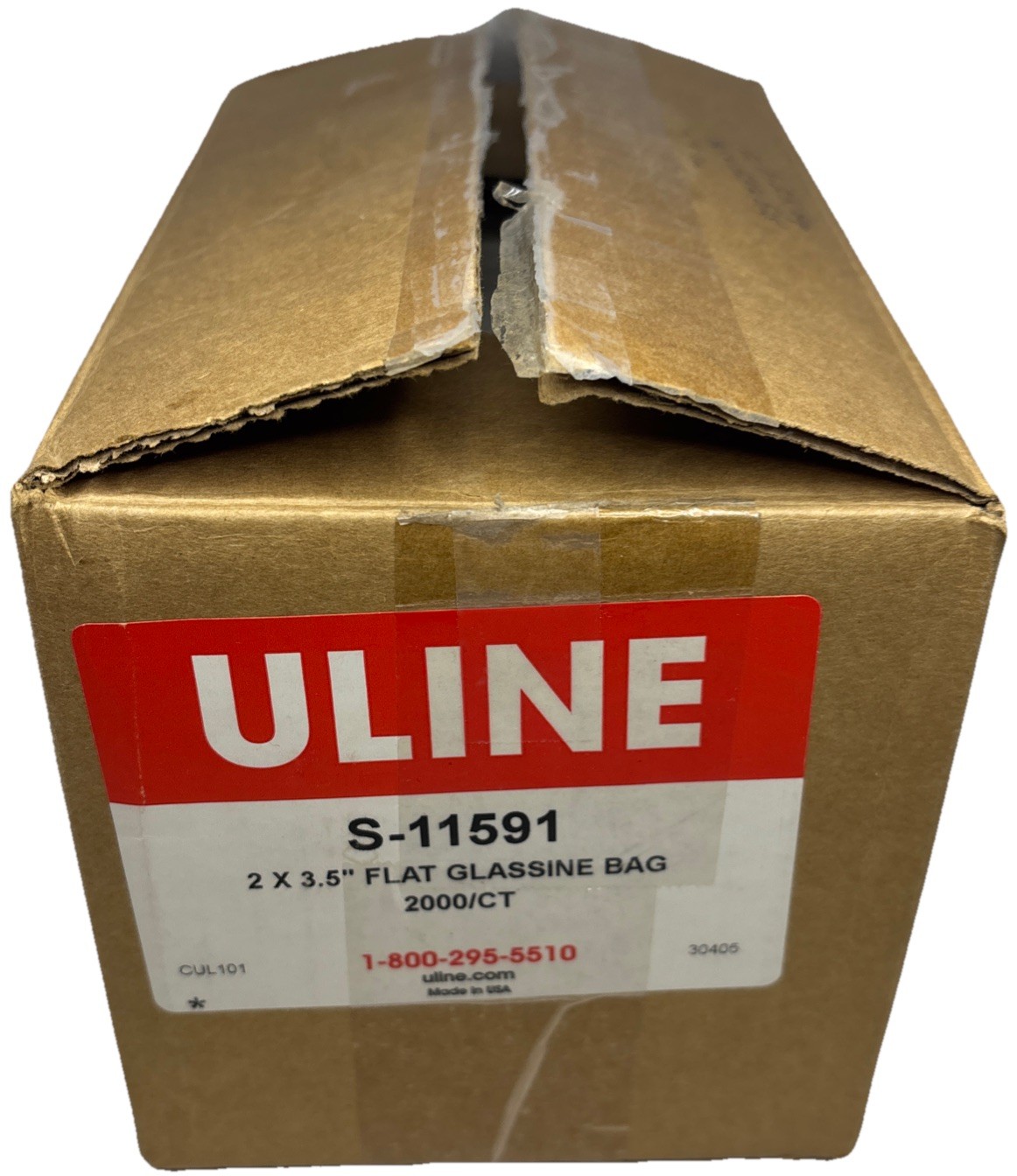ULINE S-11591—2″x3.5″ Poly Flat Glassine Bags—1,000+ Count—SHIPS IN 24 HOURS—