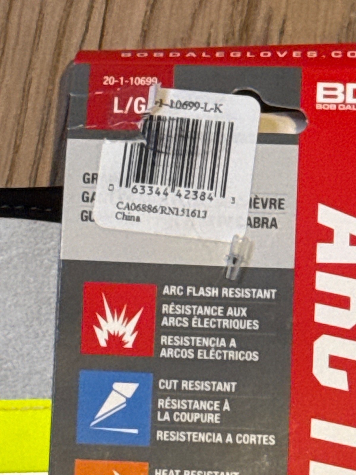 Bob Dale Gloves (BDG) ArkTek gauntlets L (MP0826250)