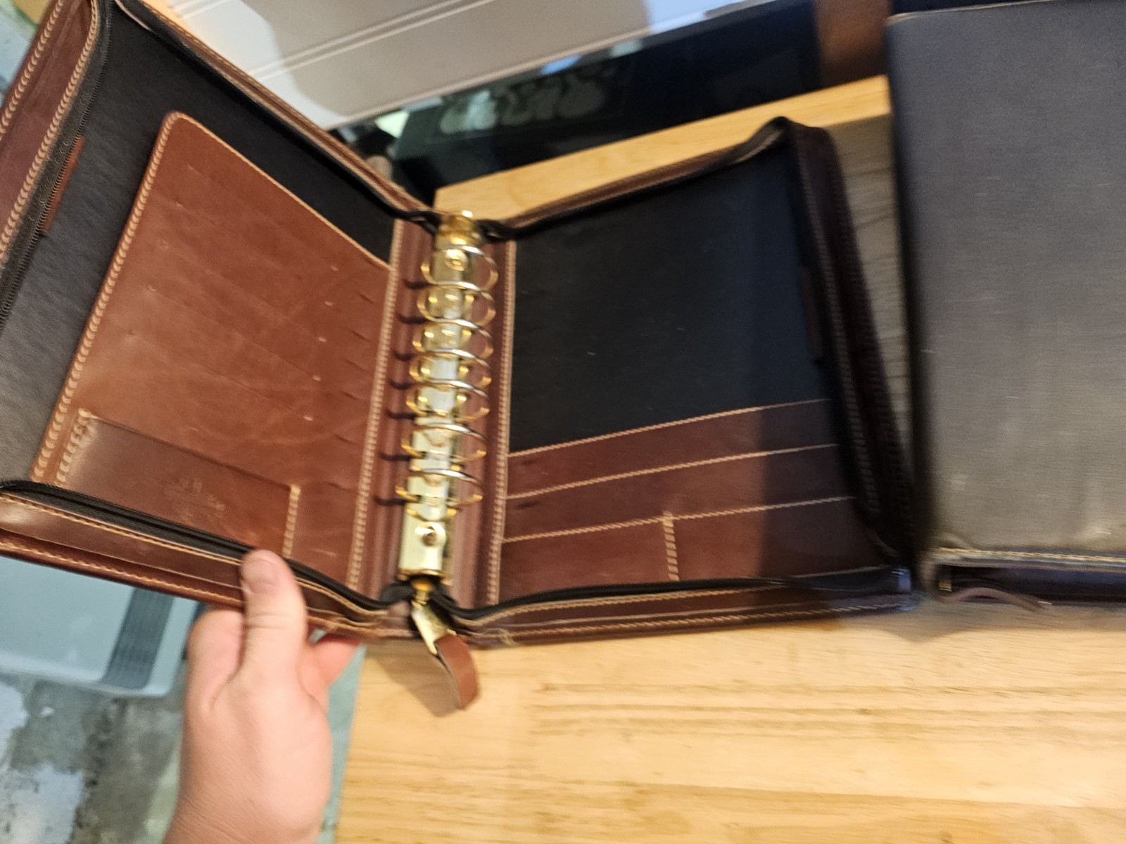 Lot of 6 Vintage Franklin Quest & Franklin Covey Leather Planner Binders…