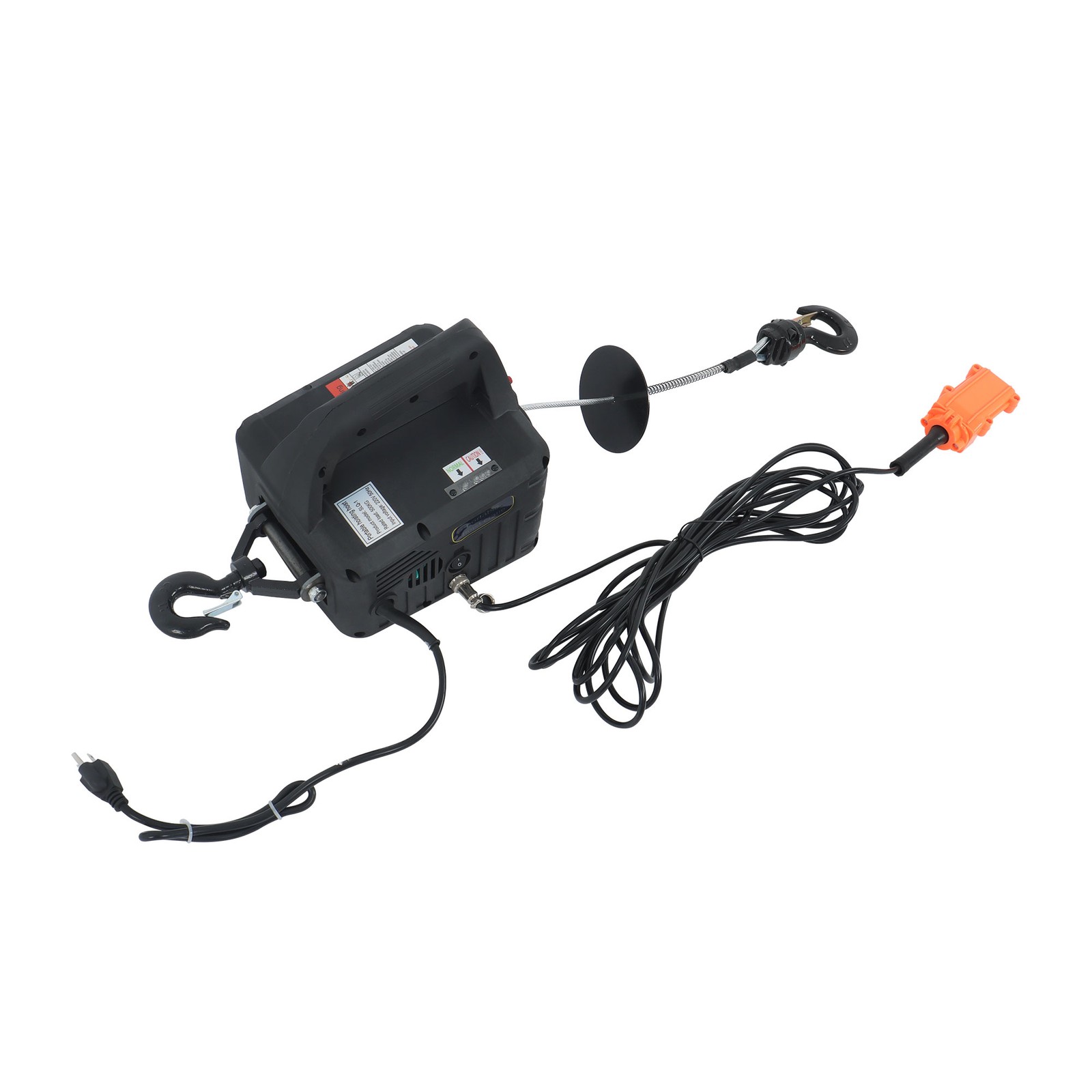 110V 1100LB 3in1 Portable Electric Hoist for Garage, Warehouses and Factories