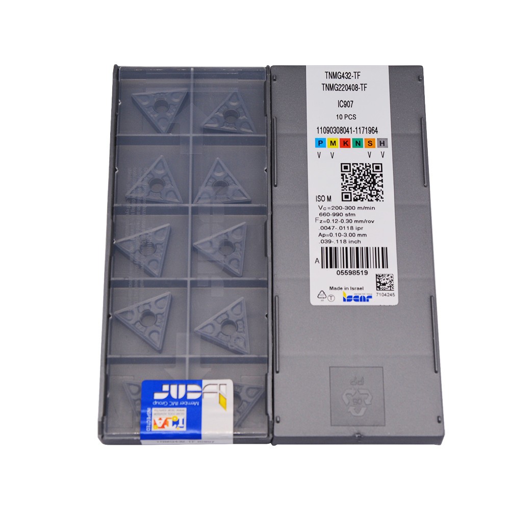 2pack TNMG 220408 TF TNMG 432 TF IC907 New Carbide Inserts CNC blade 907 insert
