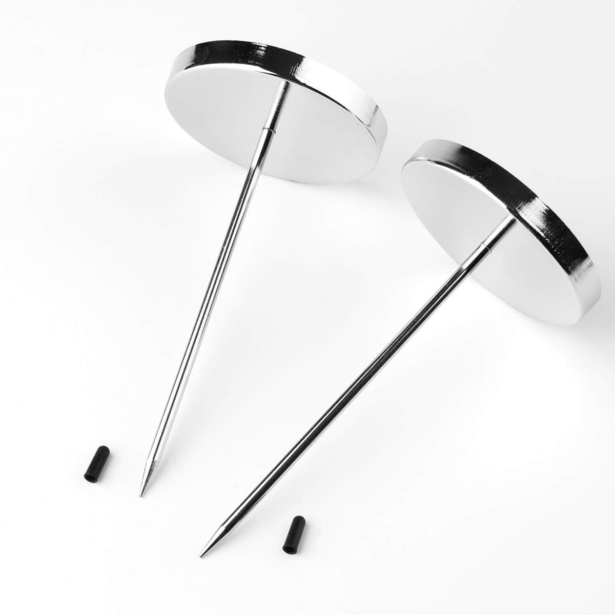 Desk Receipt Holder Bill Fork Spike Stick Silver Restaurant
