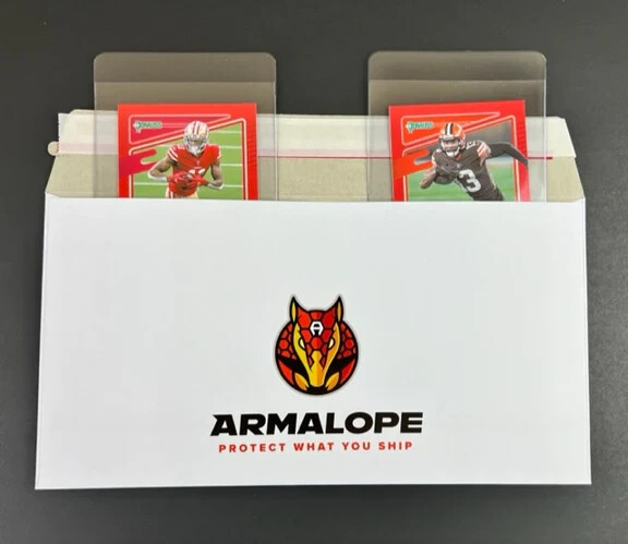 Armalope Envelopes for Ebay standard shipping sports tcg Single Double bundles