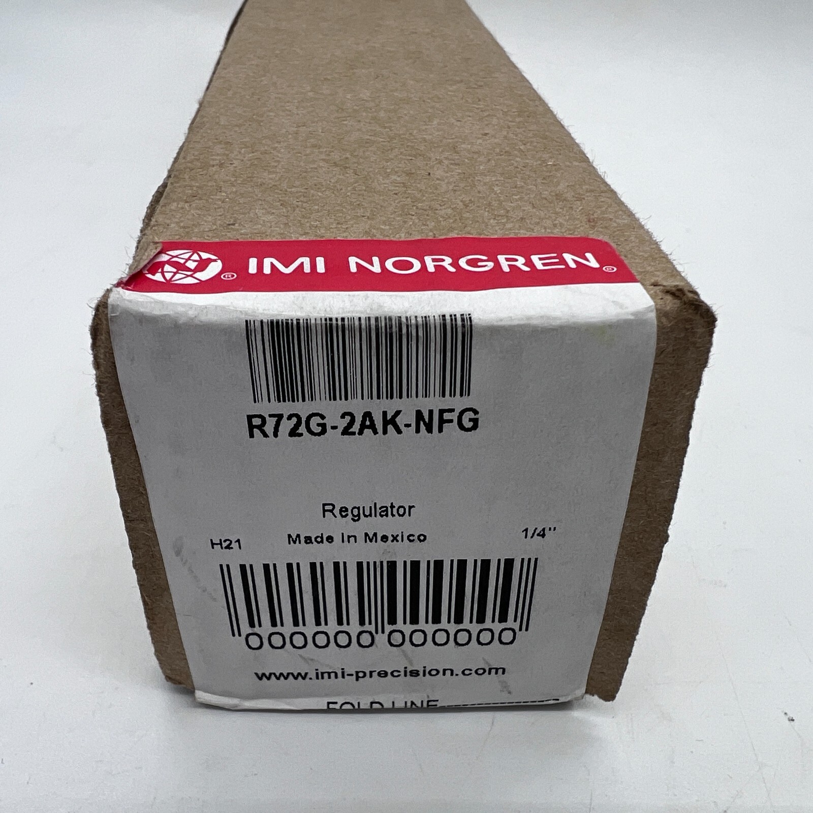 NIB IMI Norgren R72G-2AK-NFG Pneumatic Regulator 1/4″ fnpt Connection