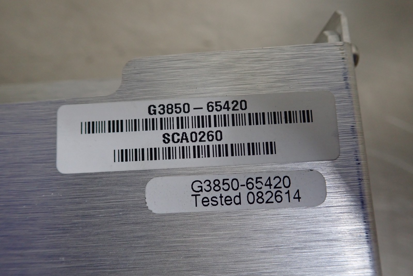 Agilent Technologies G3850-65420 Smartcard 7 Tray Assembly