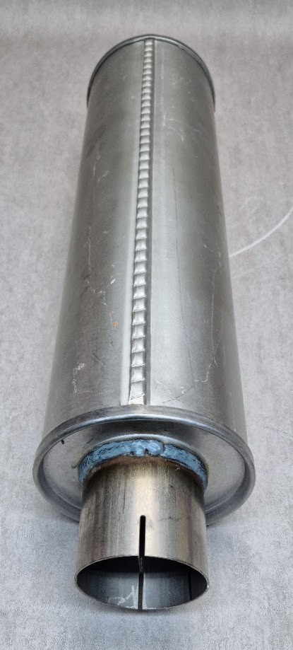 Nelson Type 3″ Inlet Outlet Industrial Exhaust Muffler NOS Generator Tractor