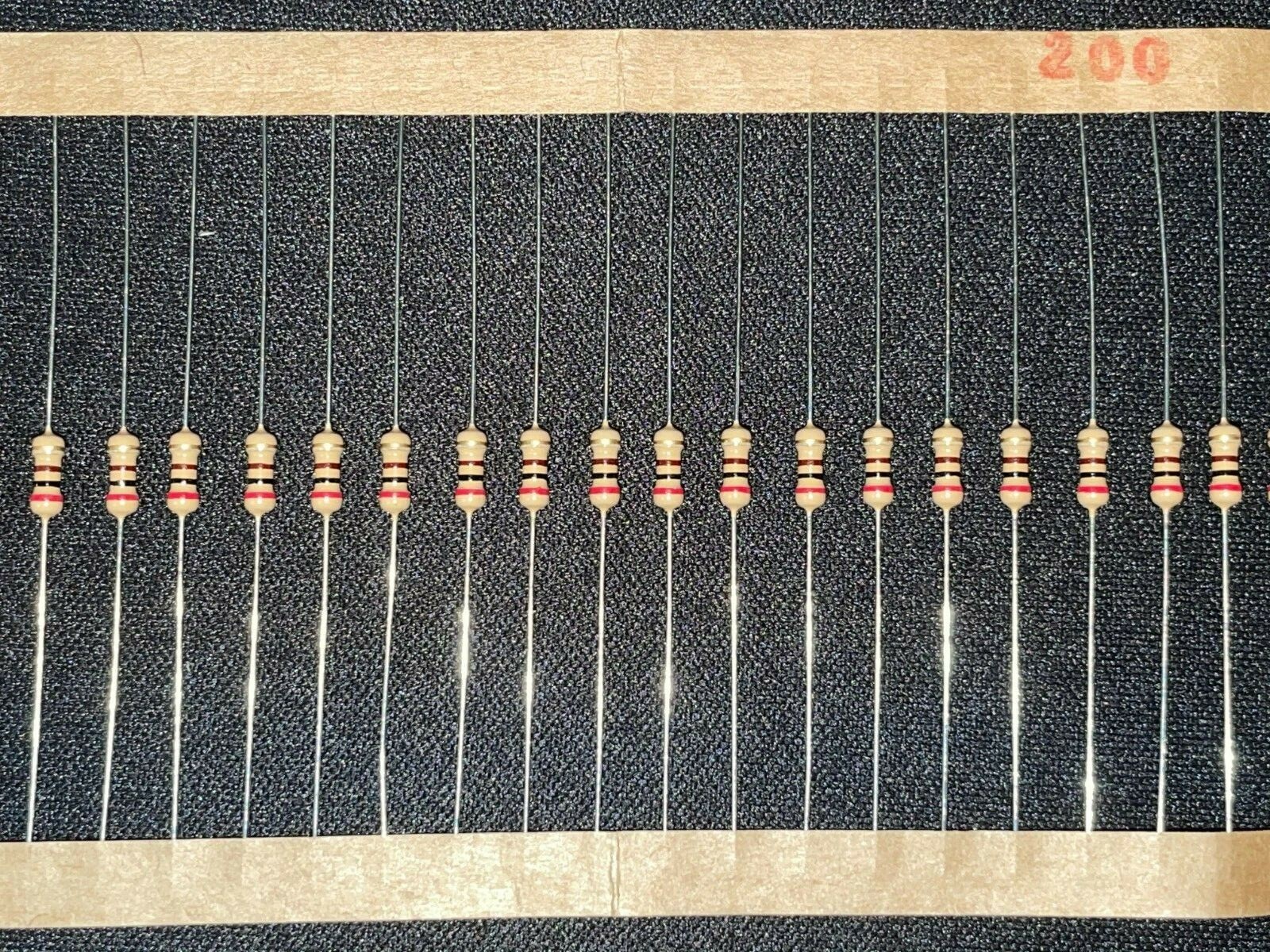 1/4W 5% Carbon Film Resistors Choose From 53 Values 10pcs Kits Ship from US