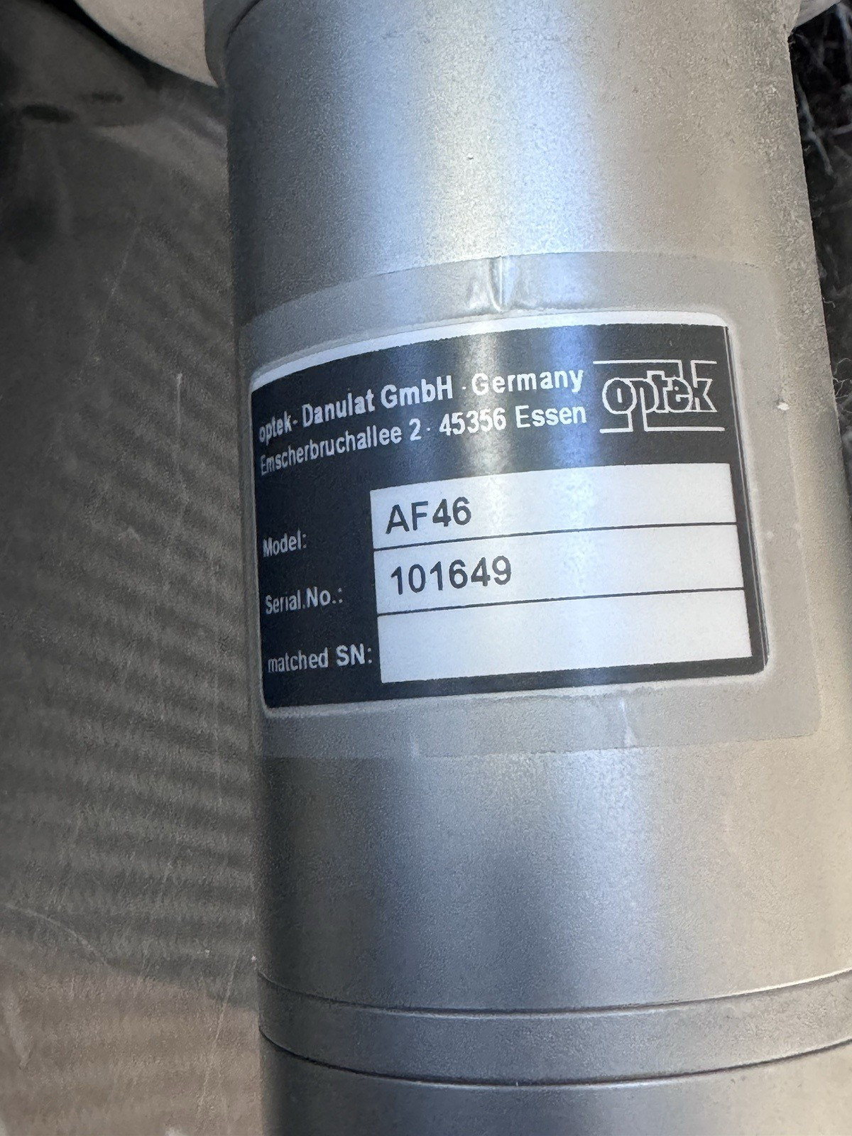 Optek Danulet AF46 UV Absorption Sensor ACF60-SU-35 HVPS46 Conductivity Sensor