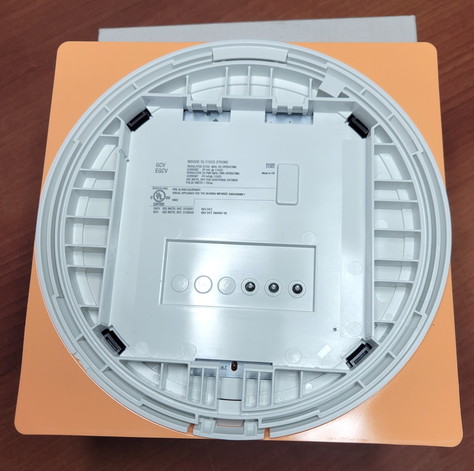 Edwards EST GCVWF Genesis GC Series LED Ceiling Strobe (Brand New)