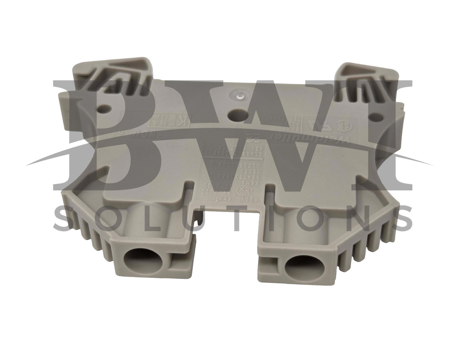 NEW Weidmuller 1020200000 Feed-Through Terminal Block WDU 6 Dark Beige Lot of 23