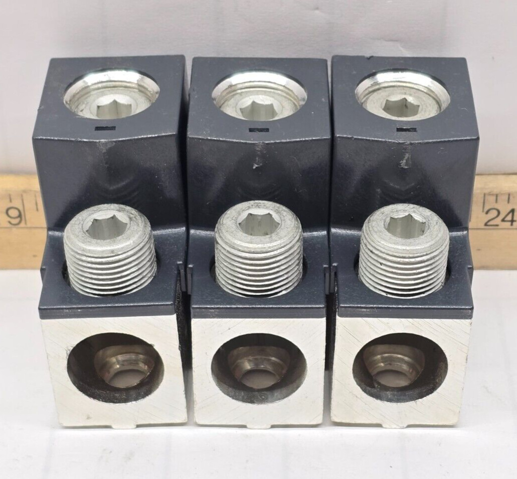 NEW TAKEOUT SQUARE D POWERPACT CIRCUIT BREAKER LUG KIT 2/0-500KCMIL AL600LS52