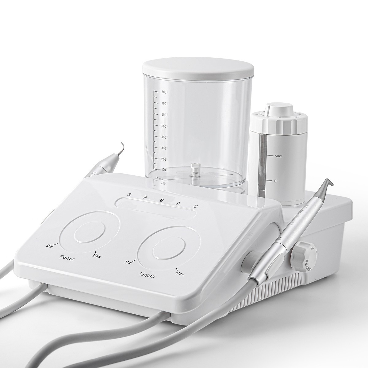 Dental Ultrasonic Scaler 30kHz Wireless Foot Switch Touch Panel Auto Tuning