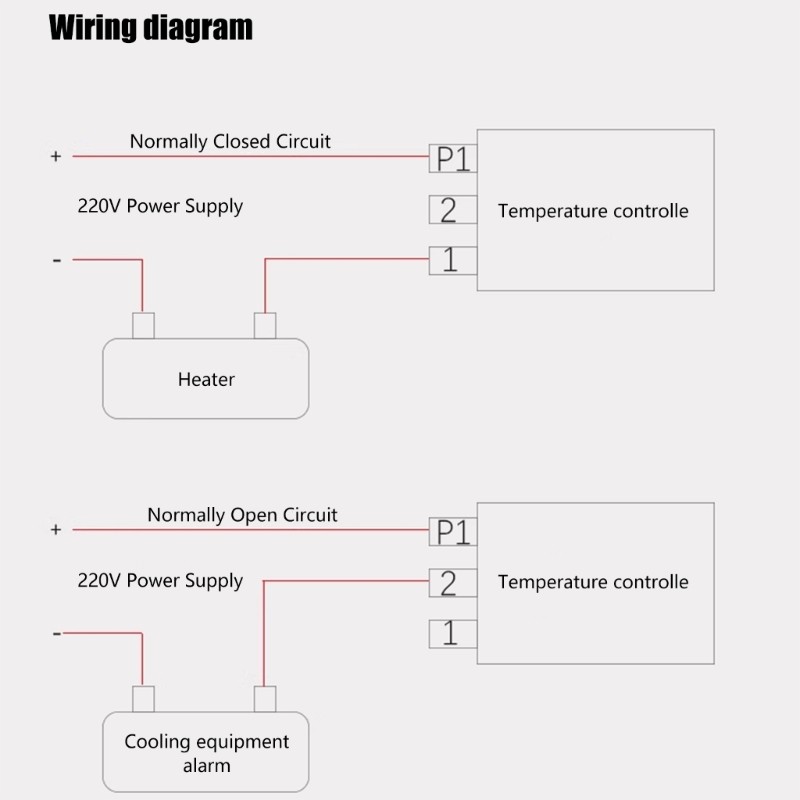 Gauges Meter AC220V 0-40℃ Temperature Switch Capillary Thermostat Controller