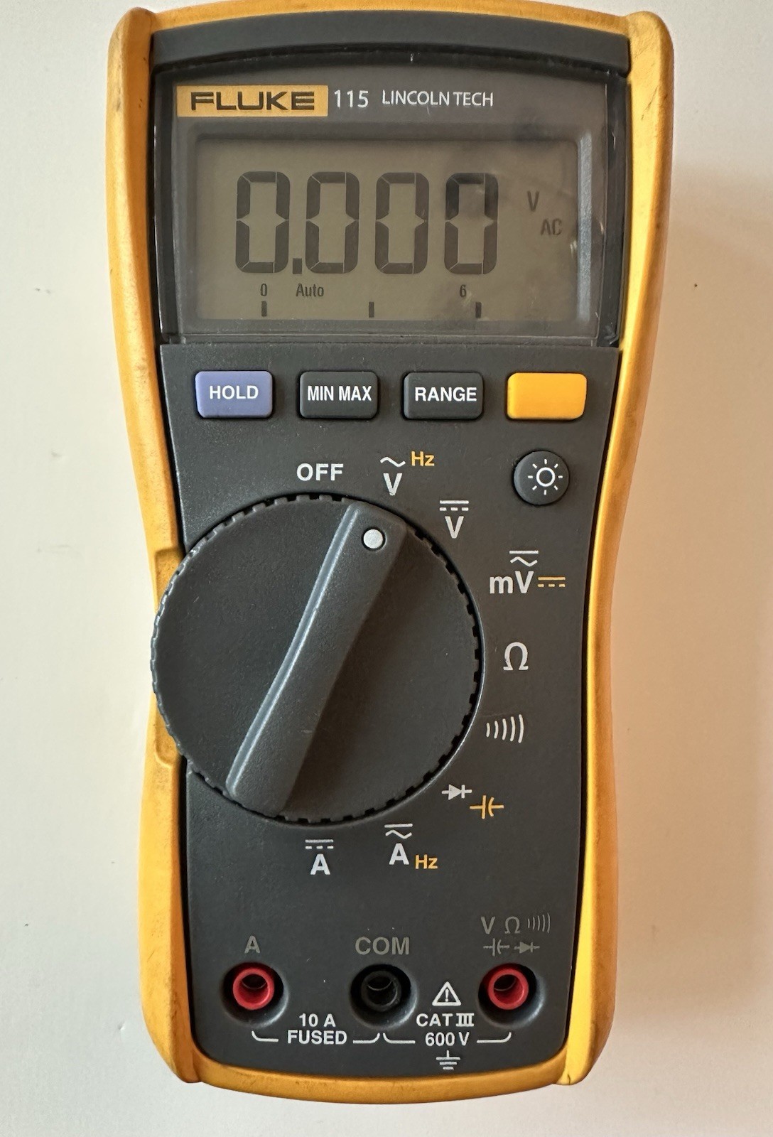 Fluke 115/322 True RMS HVAC Multimeter and Clamp Meter Combo Kit